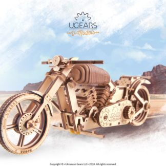 UGears VM 02 - Motorrad - Chopper Bike