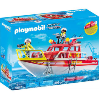 PLAYMOBIL 70147 Feuerlöschboot