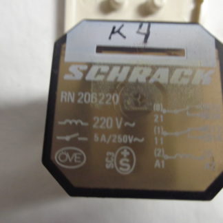 Schrack RN 206220 Relais ohne Sockel