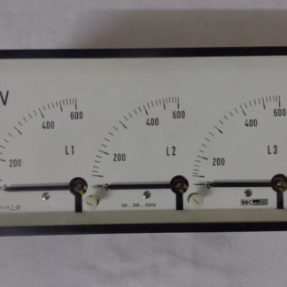 BBC Goerz METRAWATT Voltmeter analog
