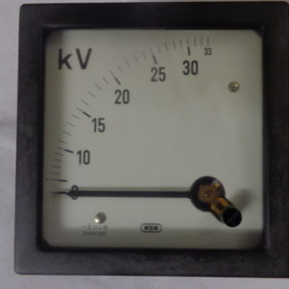 WSW  Voltmeter 33 KV analog